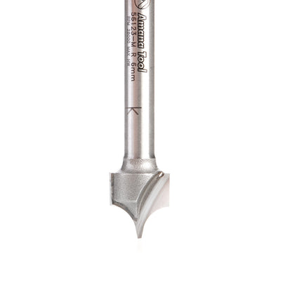 Amana Tool - 56123-M - POINT/ROUNDOVER 6mmRx6mmSHANKK