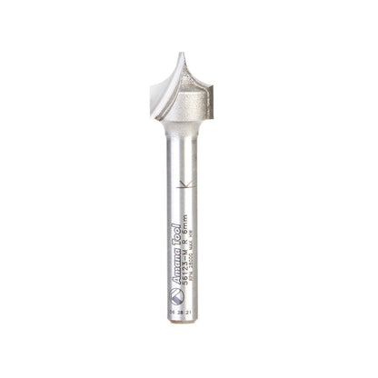 Amana Tool - 56123-M - POINT/ROUNDOVER 6mmRx6mmSHANKK