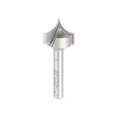 Amana Tool - 56127 - POINT/ROUNDOVER 3/8"Rx1/4"SHK