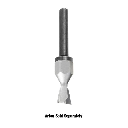 Amana Tool - 56281 - 3/8" DOVETAIL CUTTER 14 DEGREE