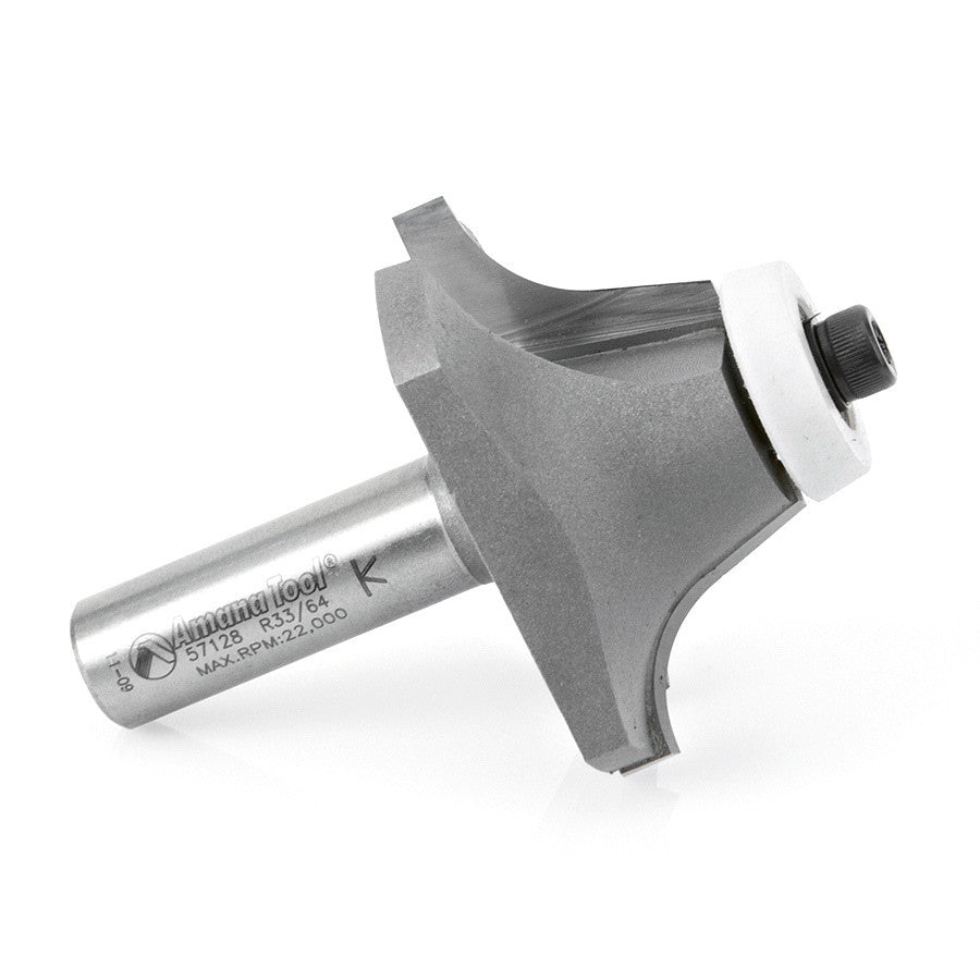 Amana Tool - 57128 - ROUND OVER DESIGN FOR 1/2 STOK