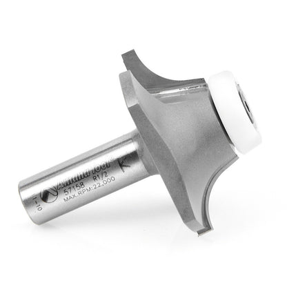 Amana Tool - 57158 - ROUND OVER DESIGN 1/2" RADIUS