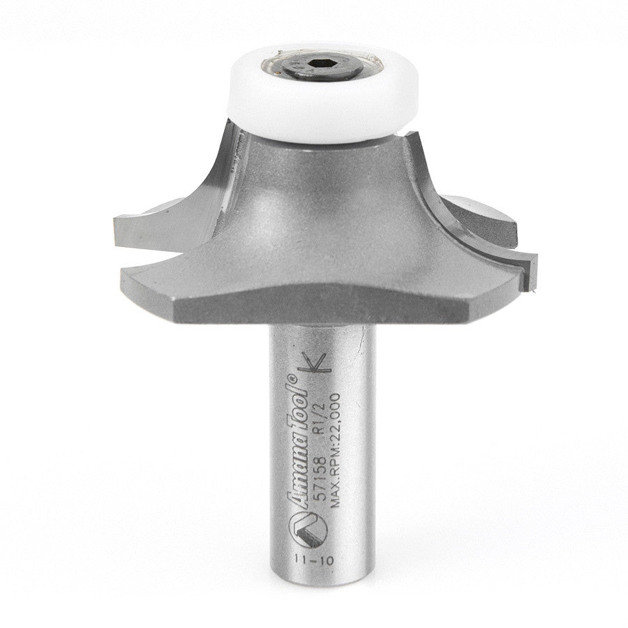 Amana Tool - 57158 - ROUND OVER DESIGN 1/2" RADIUS