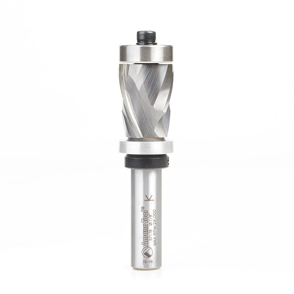 Amana Tool - 57178 - 7/8" SPIRAL FLUSHTRIM COMPRESS
