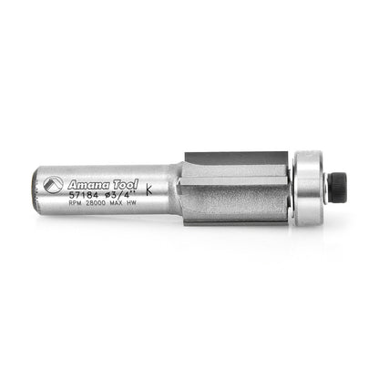 Amana Tool - 57184 - 4 FLUTE FLUSH TRIM 3/4 DIA.
