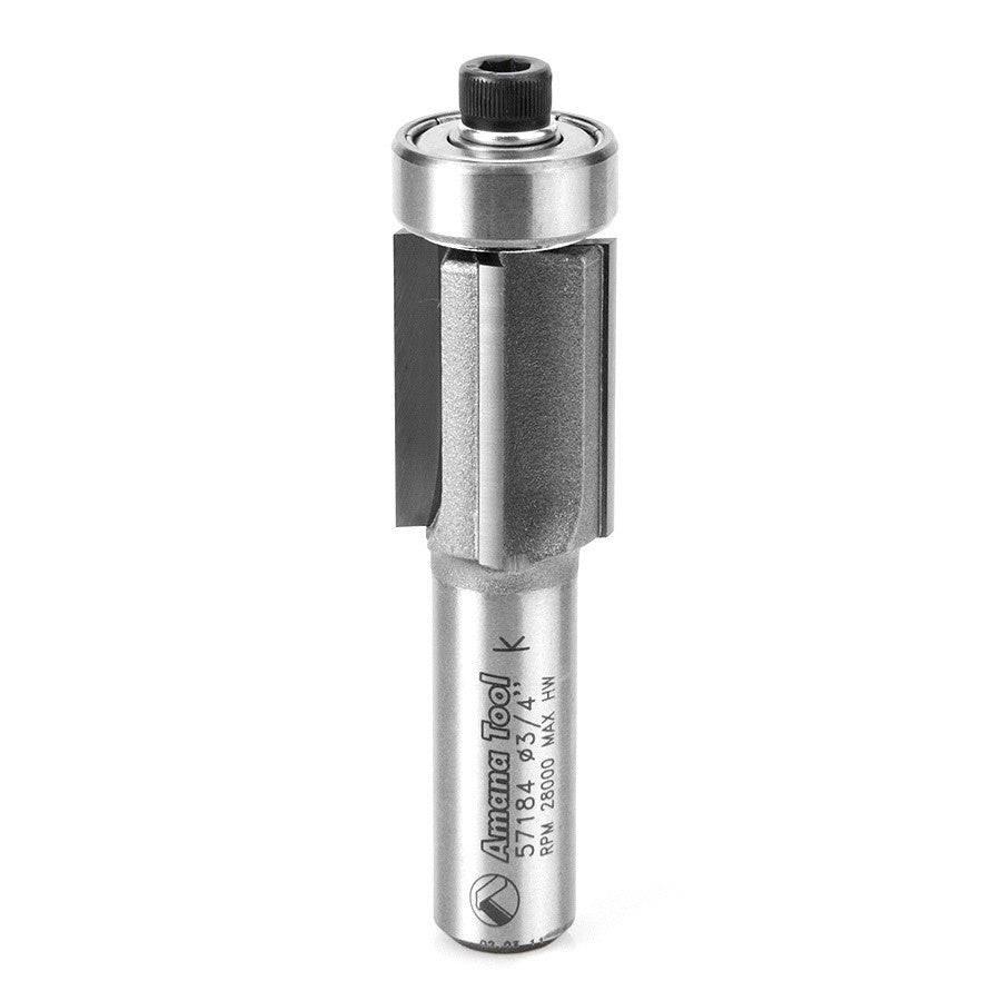 Amana Tool - 57184 - 4 FLUTE FLUSH TRIM 3/4 DIA.
