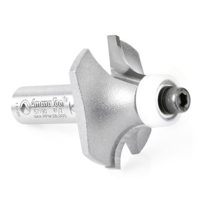 Amana Tool - 57190 - ROUNDING OVER BIT 1/2 RADIUS