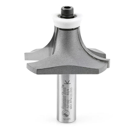 Amana Tool - 57192 - ROUNDING OVER BIT 3/4 RADIUS