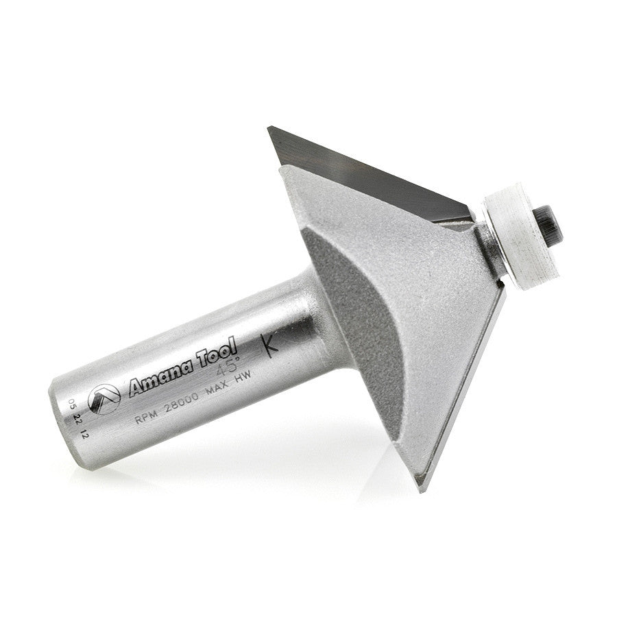 Amana Tool - 57220 - SOLID SURFACE CHAMFER BIT