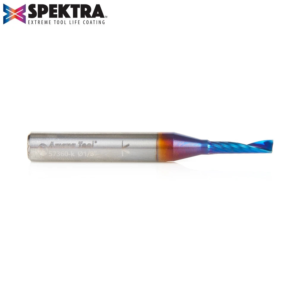 Amana Tool - 57360-K - 1/8x1/2x1/4 UC IMPROVE PLASTIC
