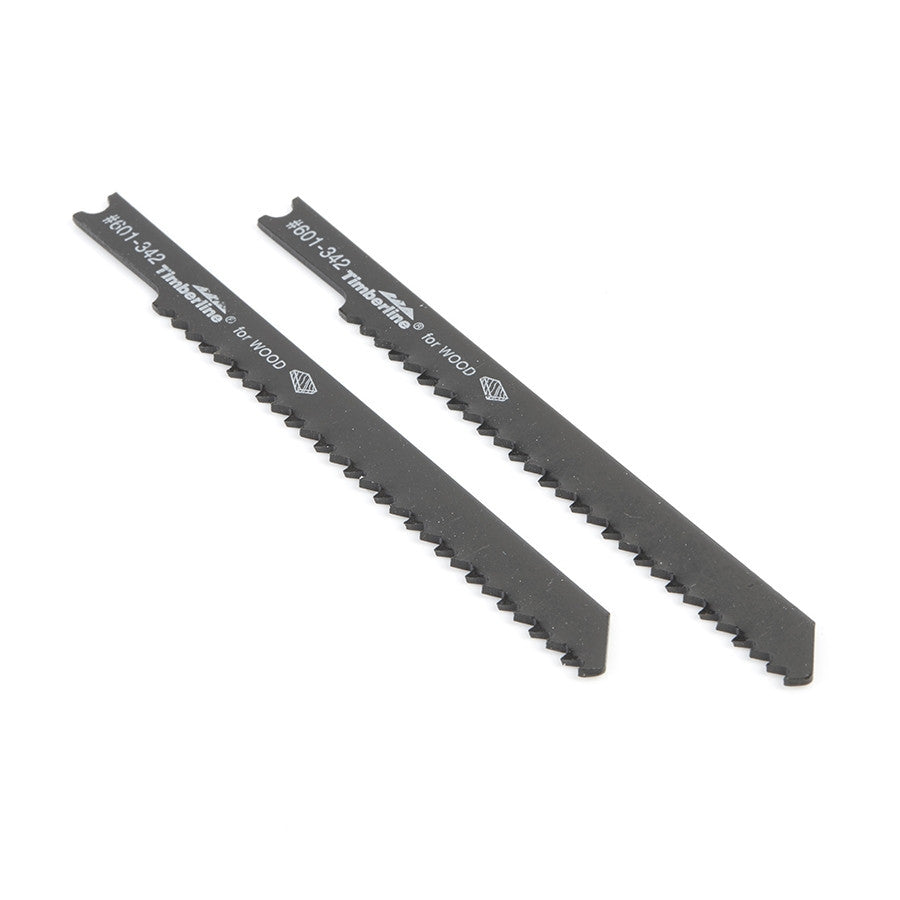 Amana Tool - 601-342 - 2 PC JIG SAW U-SHANK xWOOD 10T