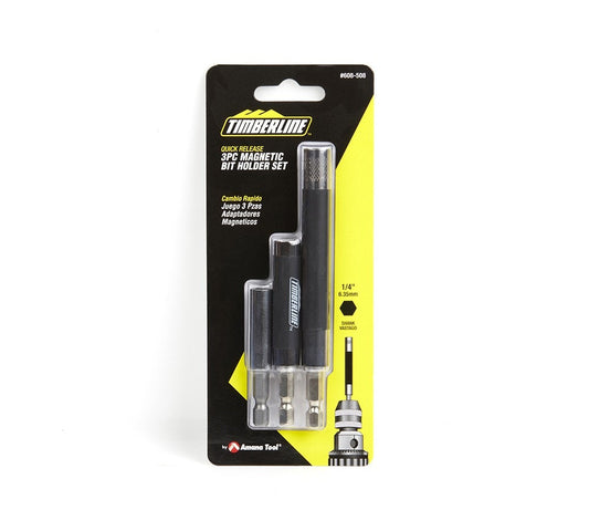 Amana Tool - 608-508 - 3 PCS MAGNETIC BIT HOLDER SET