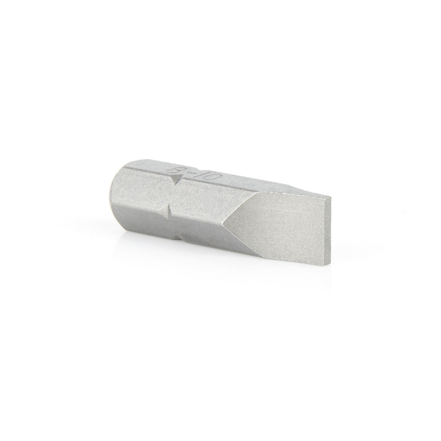 Amana Tool - 608-614 - 5 PC NO 10 SLOTTED TIP 1" LONG