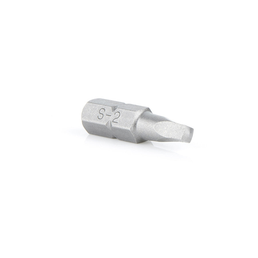 Amana Tool - 608-622 - 5 PC NO 2 SQUARE TIP 1" LONG