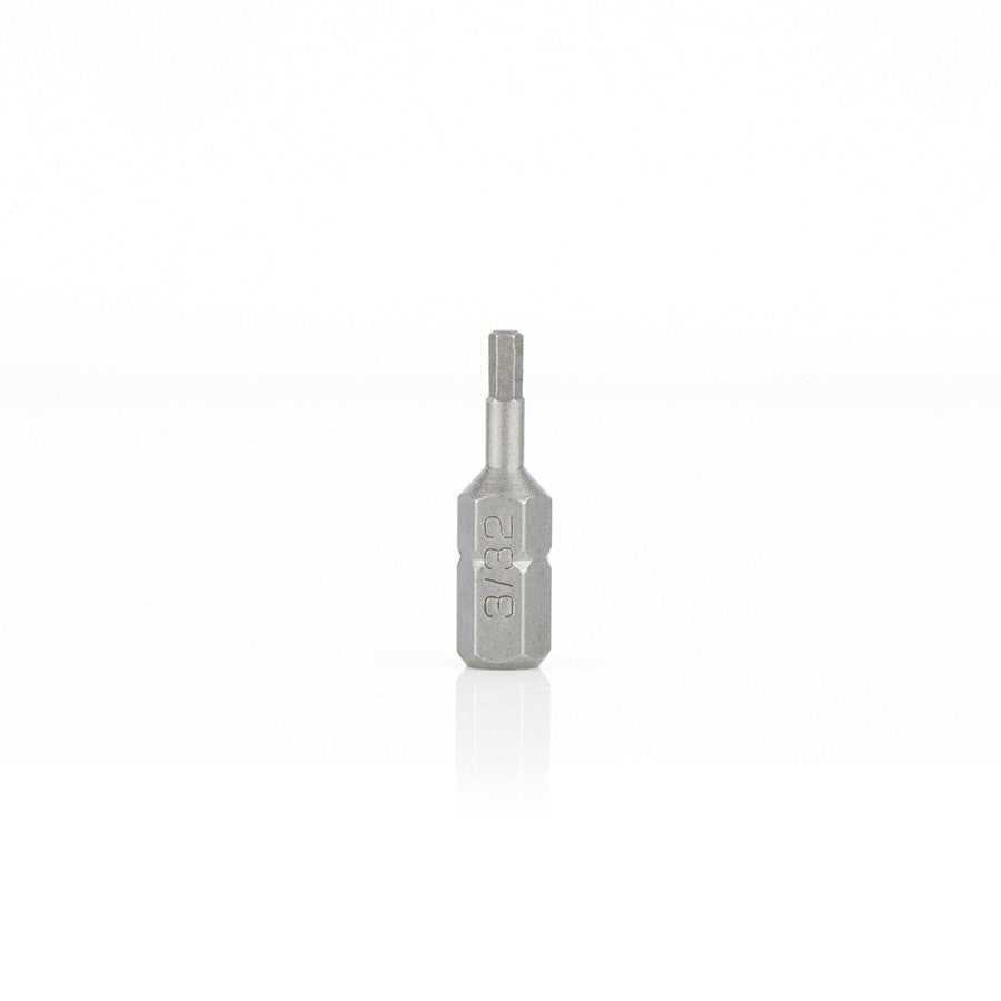 Amana Tool - 608-662 - 5 PC HEX BIT 3/32 TIP 1" LONG