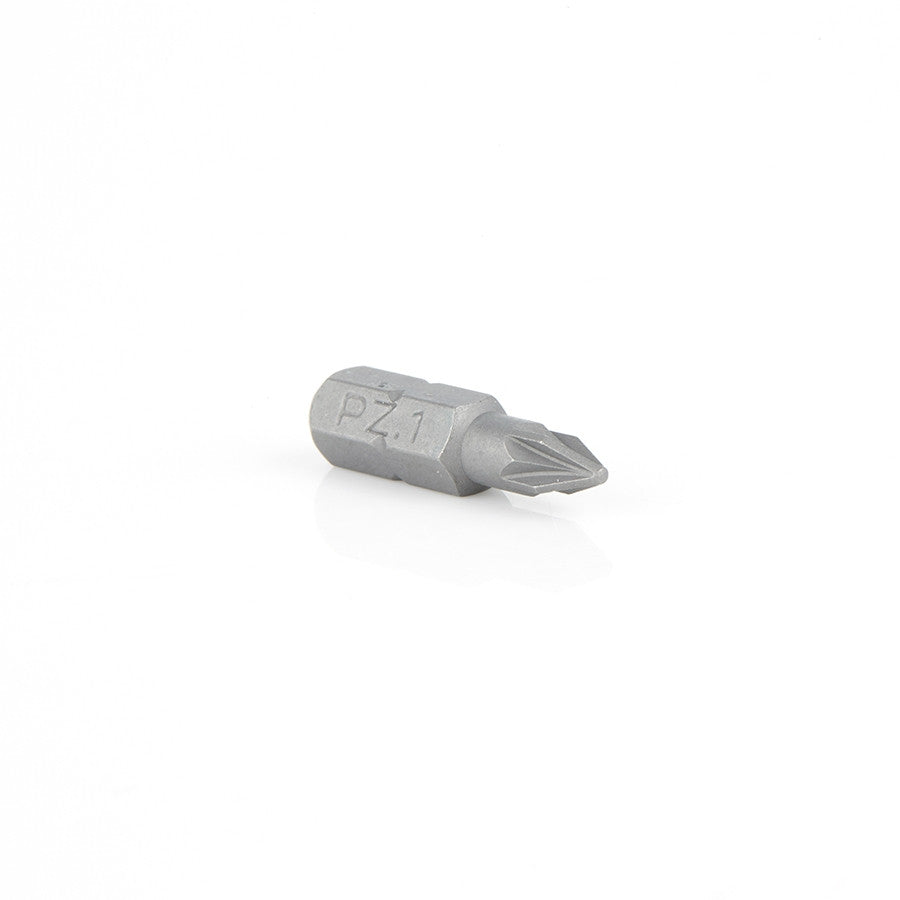 Amana Tool - 608-670 - 5 PC #1 POZIDRIVE BIT 1" LONG