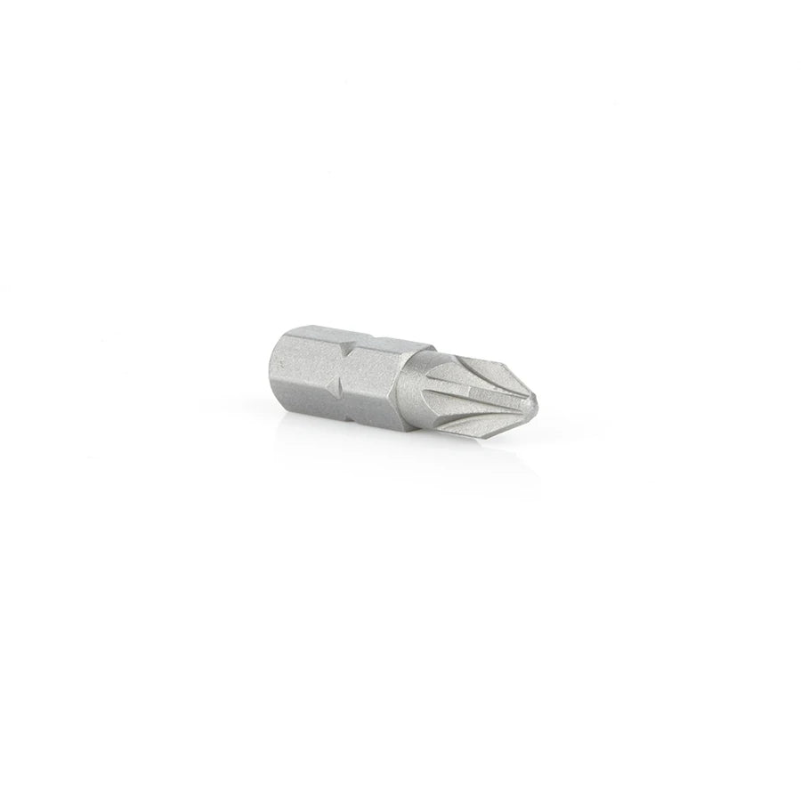 Amana Tool - 608-673 - 5 PC #2 POZIDRIVE BIT 1" LONG