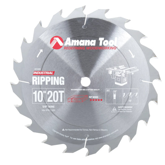 Amana Tool - 610200 - 10"/20T RIPPING STRAIGHT GRIND