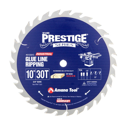 Amana Tool - 610301C - 10"/30T GLUE JOINT RIP T.C.G.