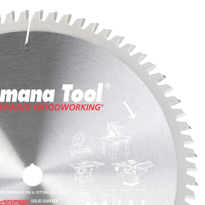 Amana Tool - 610721 - 10"/72T M-TCG SOLID SURFACE