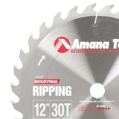 Amana Tool - 612300 - 12"/30T RIPPING STRAIGHT GRIND