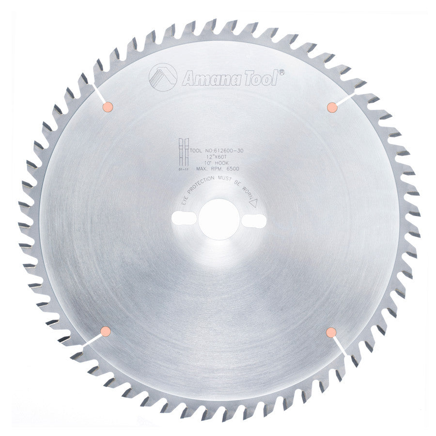Amana Tool - 612600-30 - 12"/60T CUT-OFF ATB 30MM BORE
