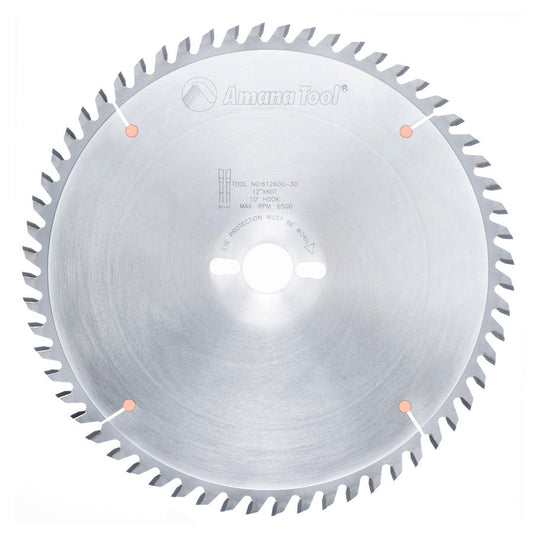 Amana Tool - 612600-30 - 12"/60T CUT-OFF ATB 30MM BORE