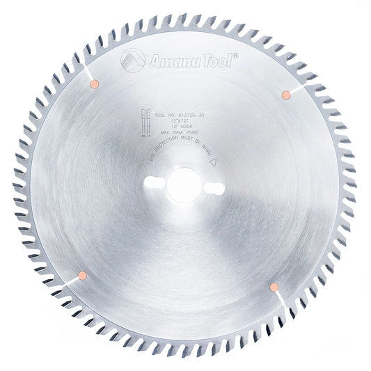 Amana Tool - 612720-30 - 12"/72T CUT-OFF SAW ATB 30MM