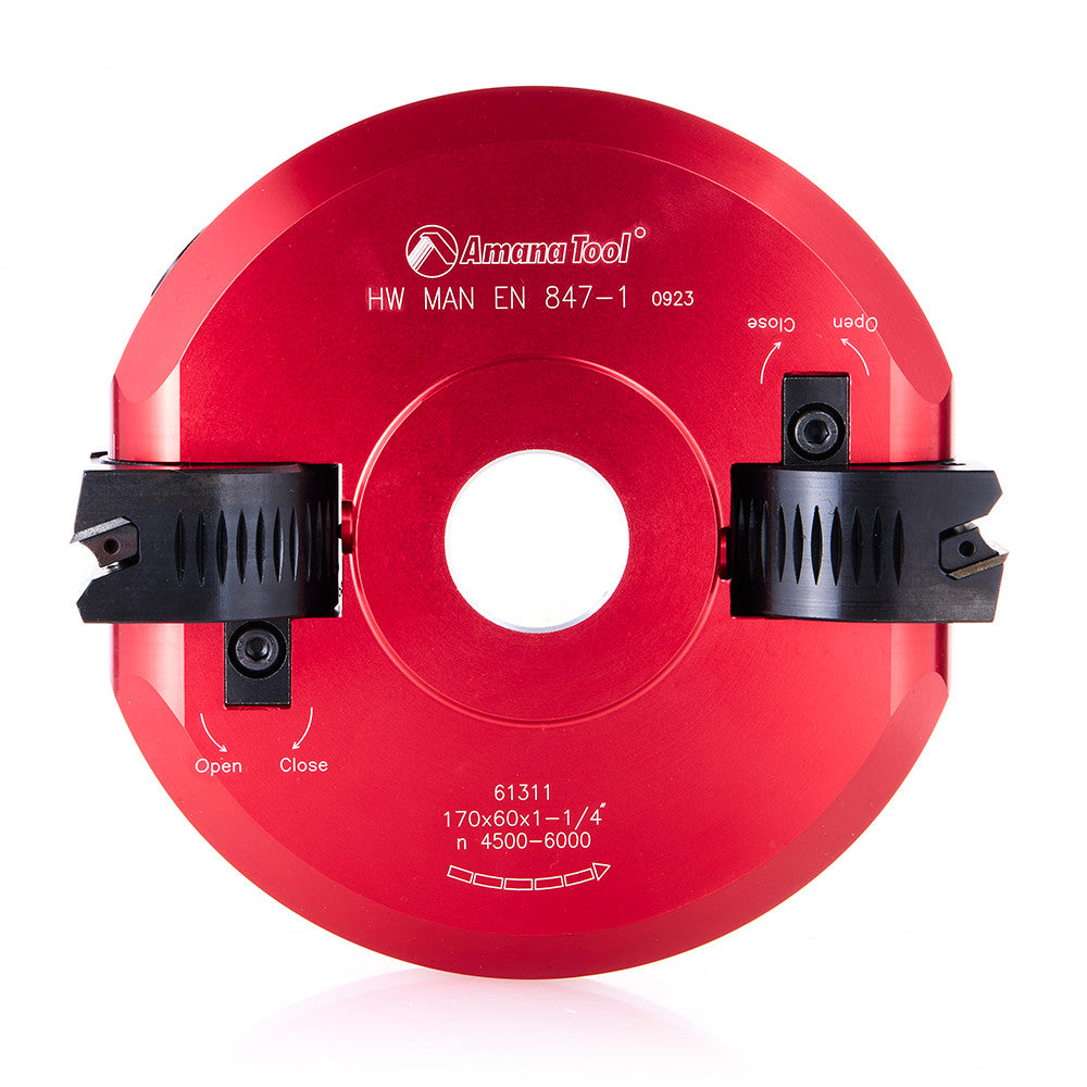 Amana Tool - 61311 - 170MM ADJ. CHAMFER -90 TO +90