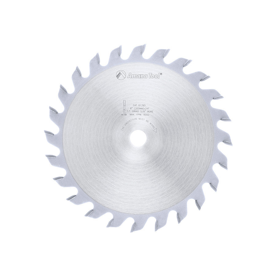Amana Tool - 61365 - 1/4"x 8"x 24T GROOVER 5/8 BORE