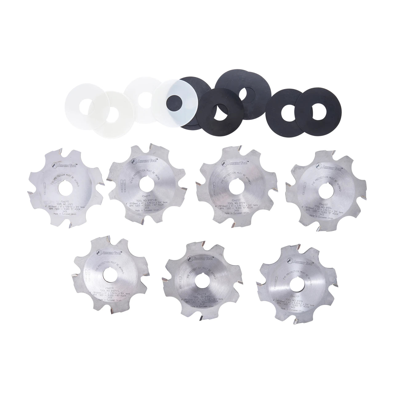 Amana Tool - 61370 - MIGHTY ADJ DADO/GROOVER SET