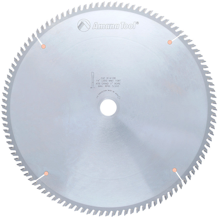 Amana Tool - 614108 - 14"/108T TRIM SAW A.T.B.GRIND