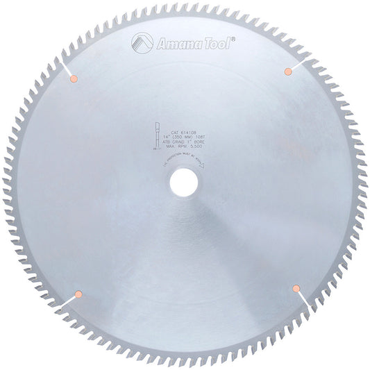 Amana Tool - 614108 - 14"/108T TRIM SAW A.T.B.GRIND