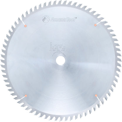 Amana Tool - 614721 - 14"/72T CUT-OFF SAW TCG GRIND