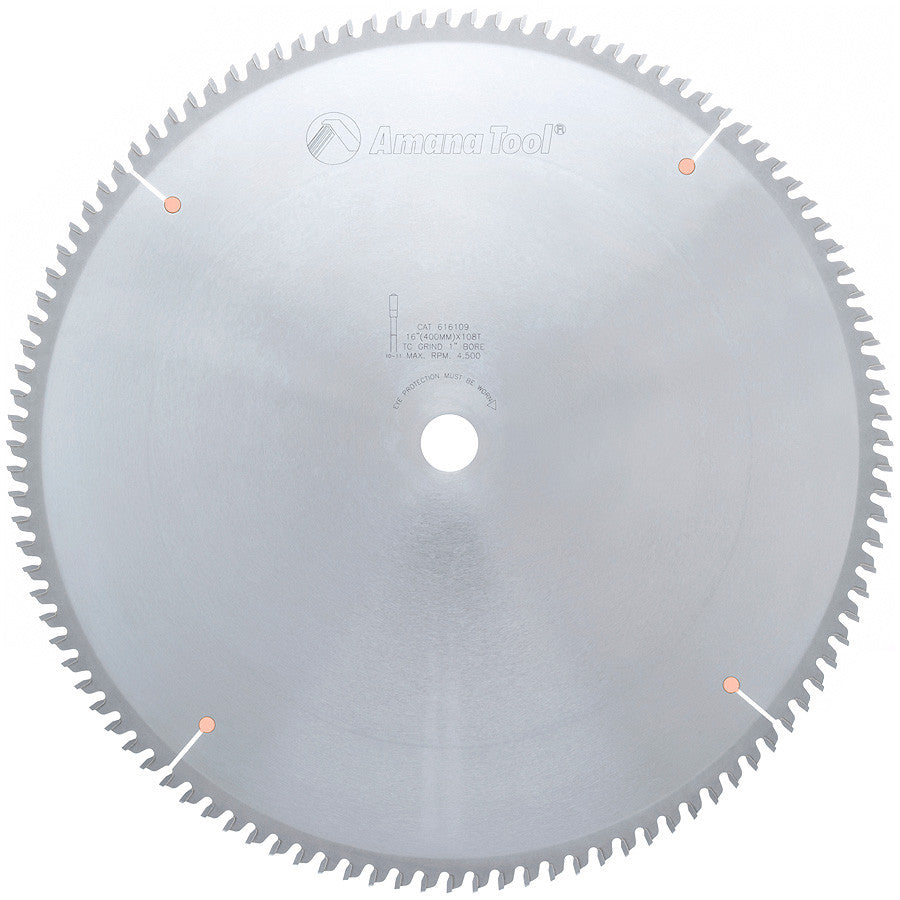 Amana Tool - 616109 - 16"/108T M-TCG SOLID SURFACE