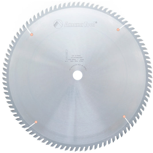 Amana Tool - 616960 - 16"/96T CUT-OFF SAW ATB GRIND
