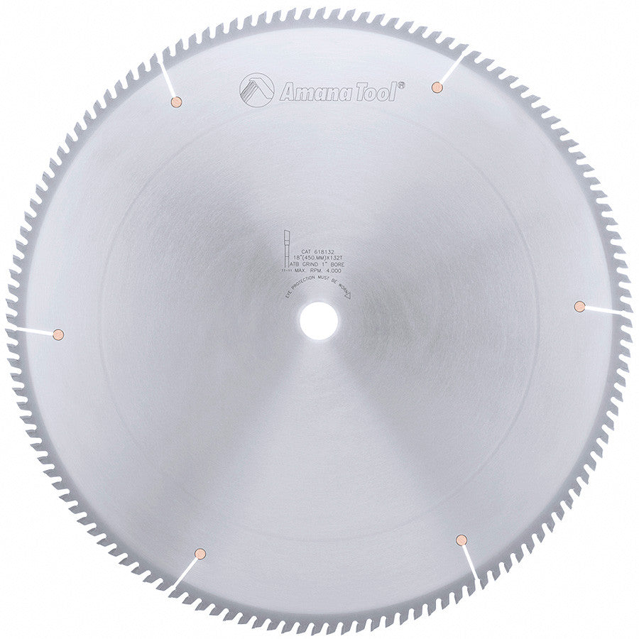 Amana Tool - 618132 - 18"/132T CUT-OFF SAW ATB GRIND