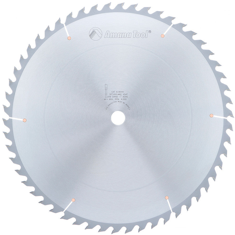 Amana Tool - 618540 - 18"/54T RIPPING A.T.B. GRIND