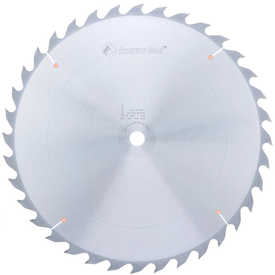 Amana Tool - 620360 - 20"/36Tx1" RIPPING STRAIGHT