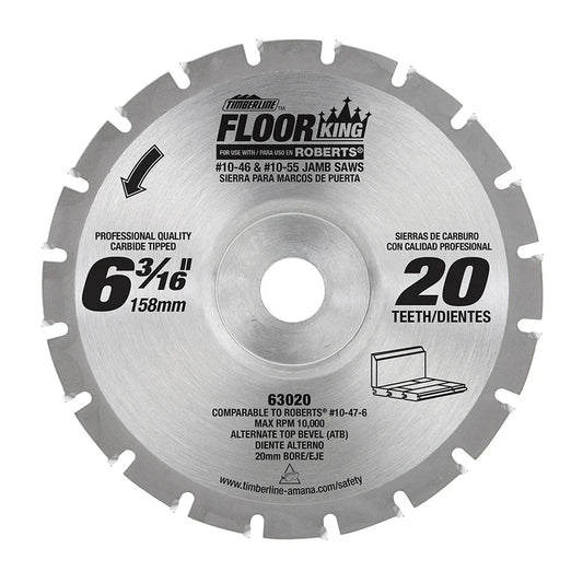 Amana Tool - 63020 - 6-3/16"X20T (ROBERTS 10-47-6)