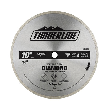 Amana Tool - 640-160 - CONTINUOUS RIM DIAMOND 10" DIA