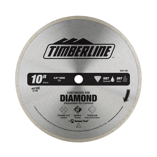 Amana Tool - 640-160 - CONTINUOUS RIM DIAMOND 10" DIA