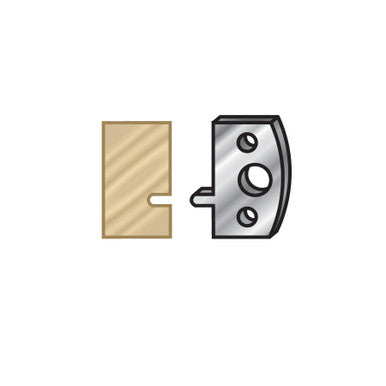 Amana Tool - 64F010 Pair 40mm Shaper Knives #F10