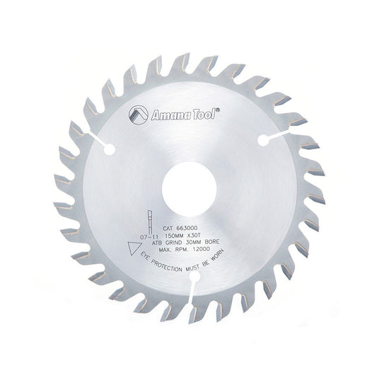 Amana Tool - 663000 - 6"/30T EDGE BANDER A.T.B.