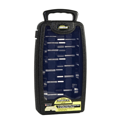 Amana Tool - 670-160 - 16 PCS FORSTNER HEX SHANK SET
