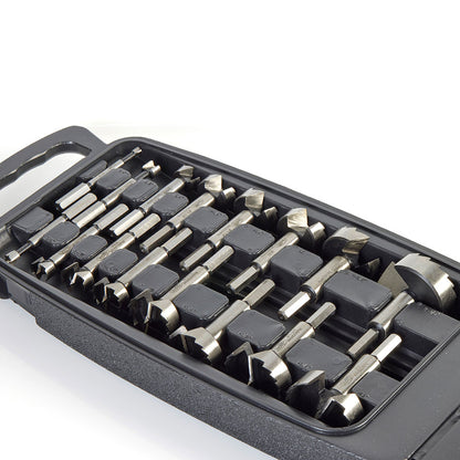 Amana Tool - 670-160 - 16 PCS FORSTNER HEX SHANK SET