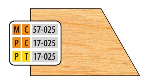FREEBORN - MC-57-025 - CARBIDE DOOR EDGE DETAIL BEVEL CUTTER Shaper Cutter