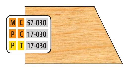 FREEBORN - MC-57-030 - CARBIDE DOOR EDGE DETAIL BEVEL CUTTER Shaper Cutter