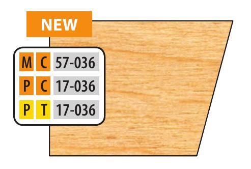 FREEBORN - MC-57-036 - CARBIDE DOOR EDGE DETAIL BEVEL CUTTER Shaper Cutter