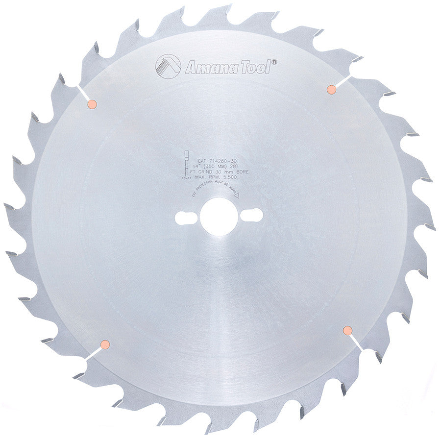 Amana Tool - 714280-30 - 14"/28T RIPPING STRAIHT GRIND